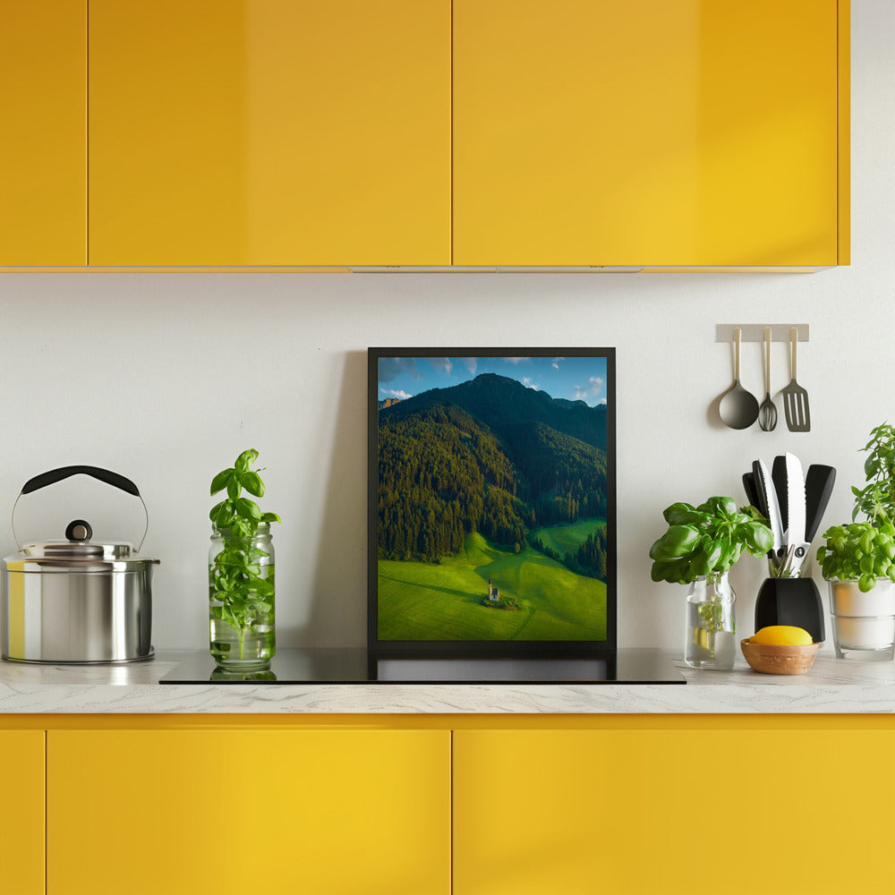 Green Mountain Poster