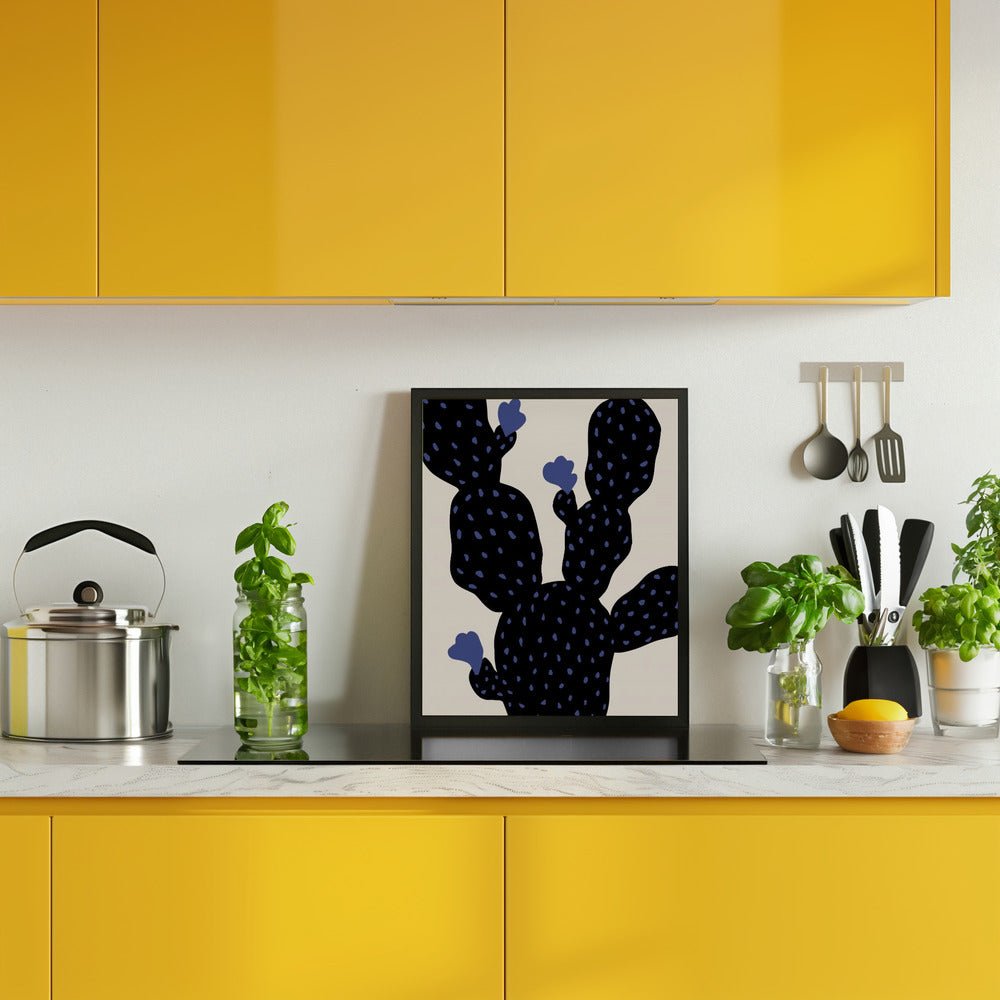 Prickly Pear Cactus Poster