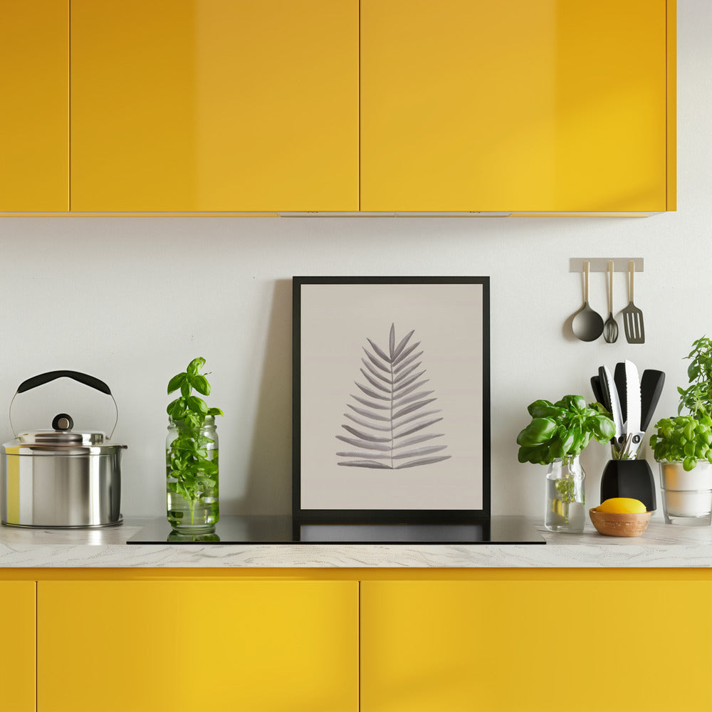 Palm Leaf Ink Poster