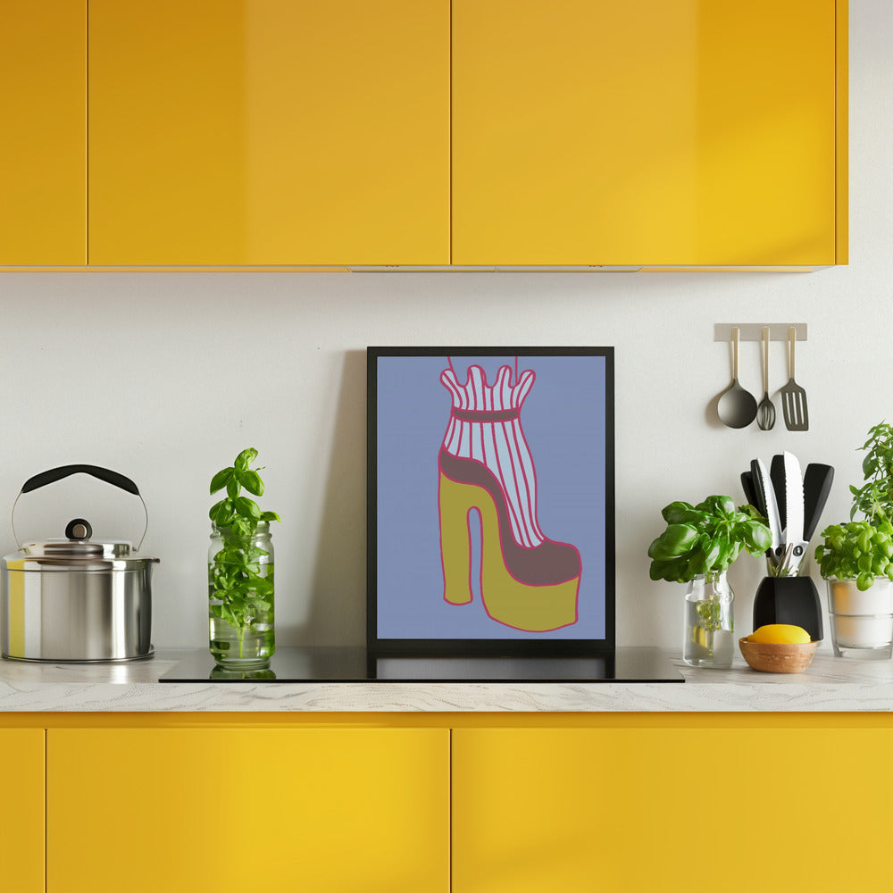 Yellow Heel 01 Poster