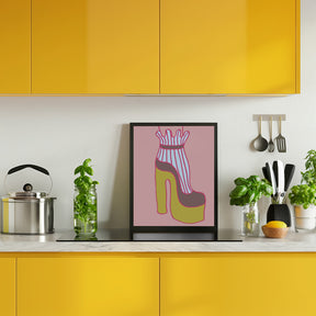 Yellow Heel 02 Poster