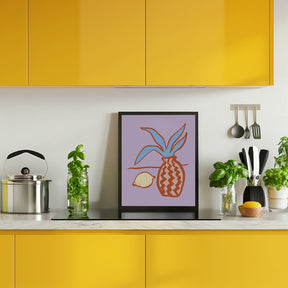 Lilac Lemon Poster