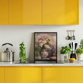 Still life with flowers Poster