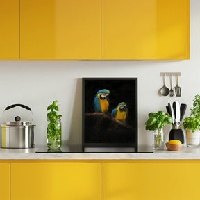 Macaw Parrots Poster