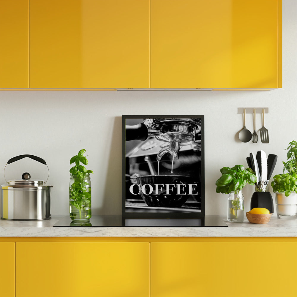 Coffee Text Poster