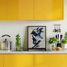 Blue Birds Poster