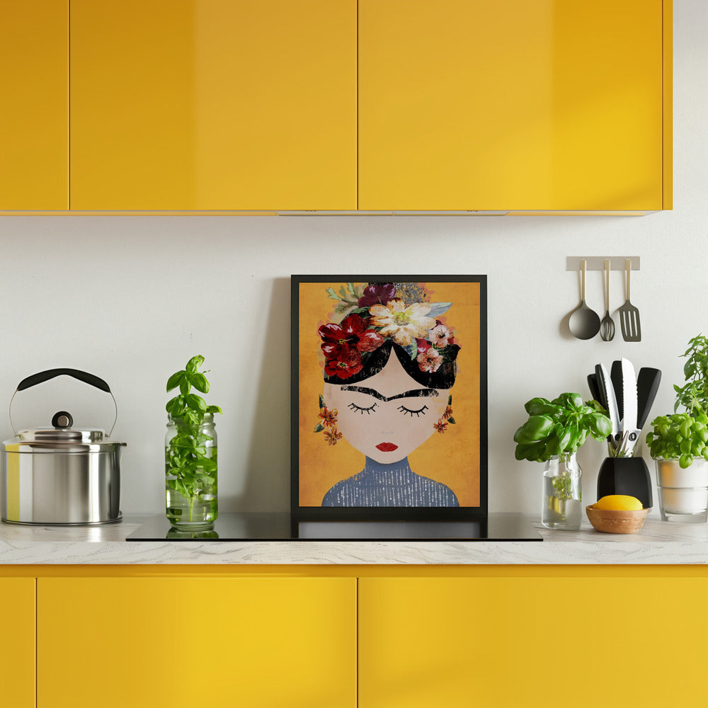 Frida (Yellow Version) Poster