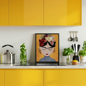 Frida (Yellow Version) Poster