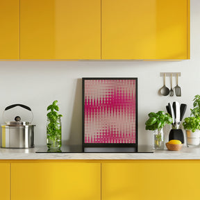 Pink Blurred Pattern Poster