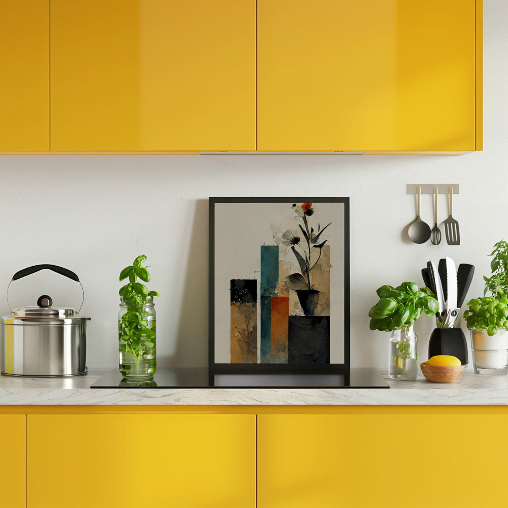 Geometric Stillife Poster