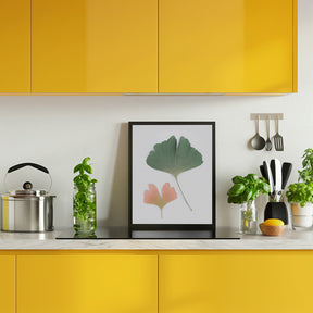 Pastel Ginkgo Poster