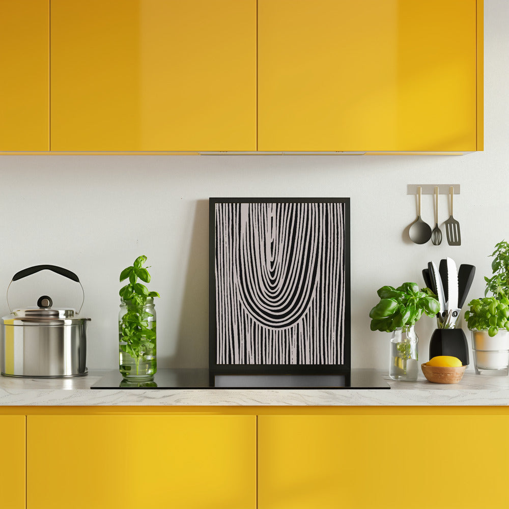 Hanging Stripes Poster