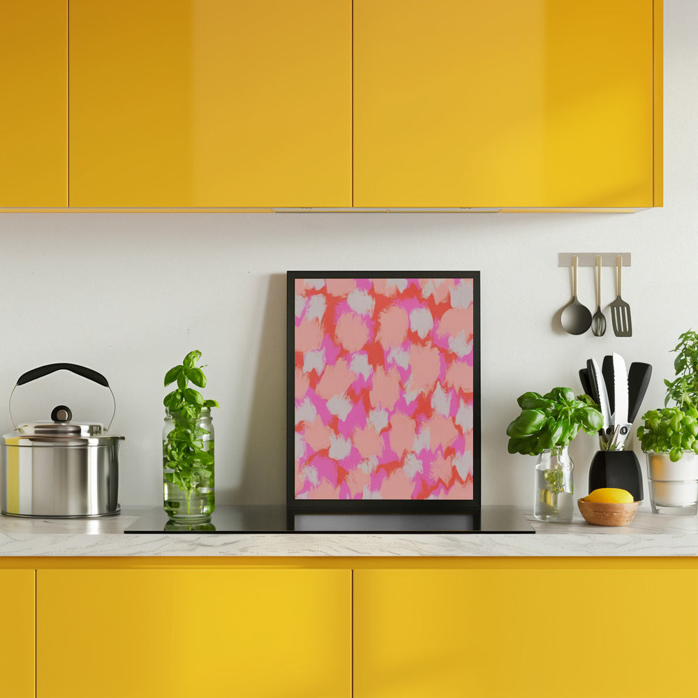 Liquid Pastel Strokes Poster