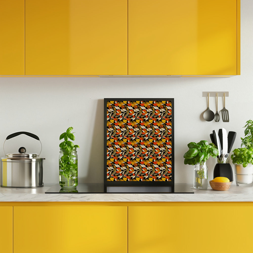 Autumn Pattern Poster