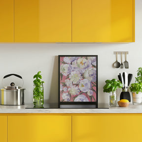 Kinsly painterly bouquet Poster