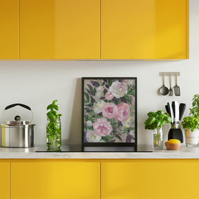 Zoye painterly bouquet Poster