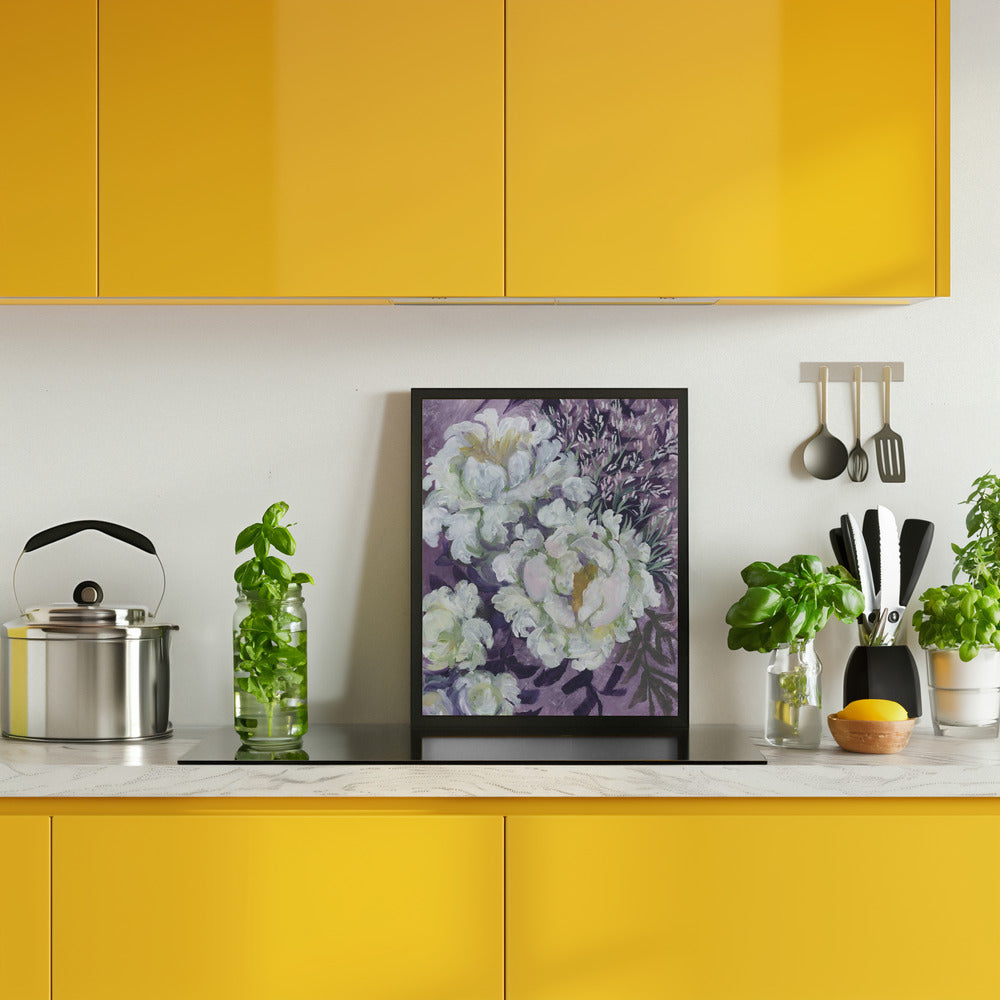 Eliany painterly bouquet Poster