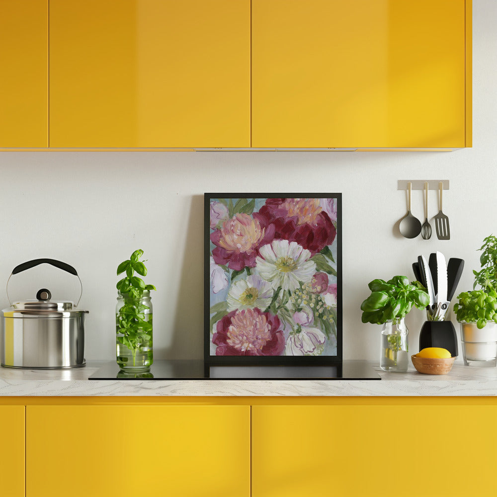 Eleanora painterly florals Poster