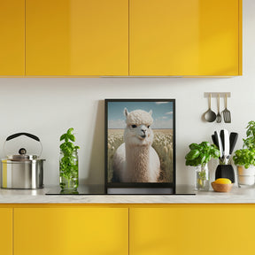 Cute Llama Poster