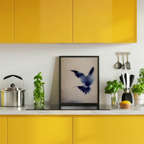 Indigo Bird Poster