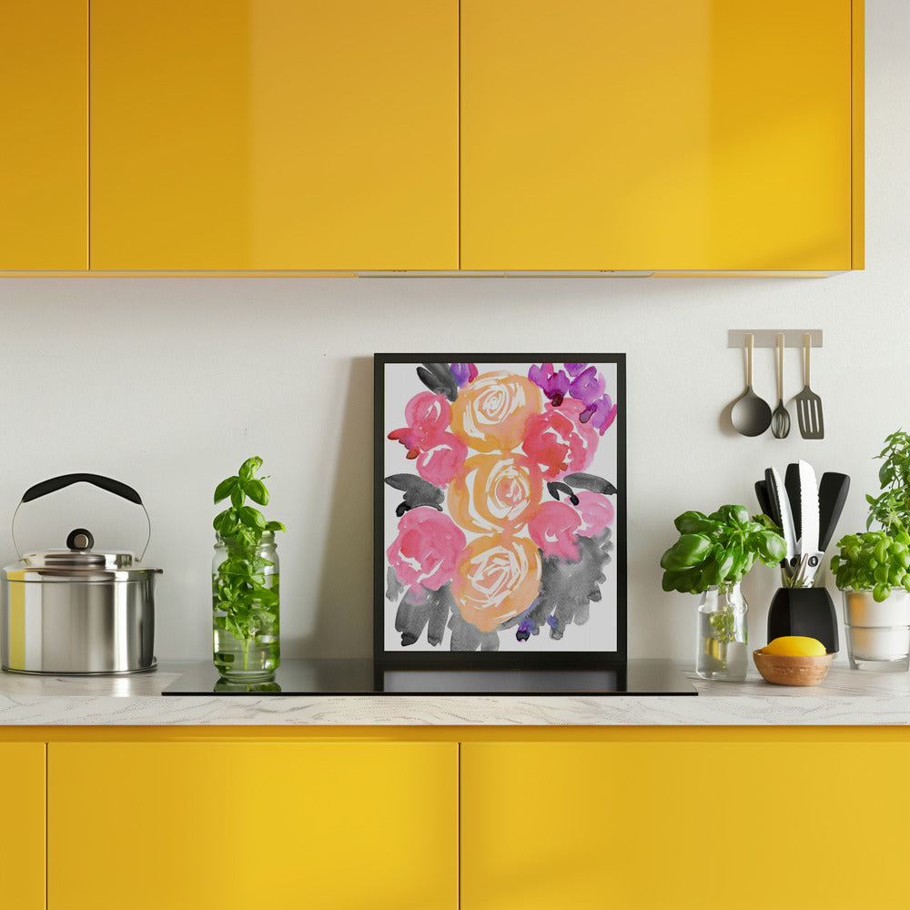 Olympe florals I Poster