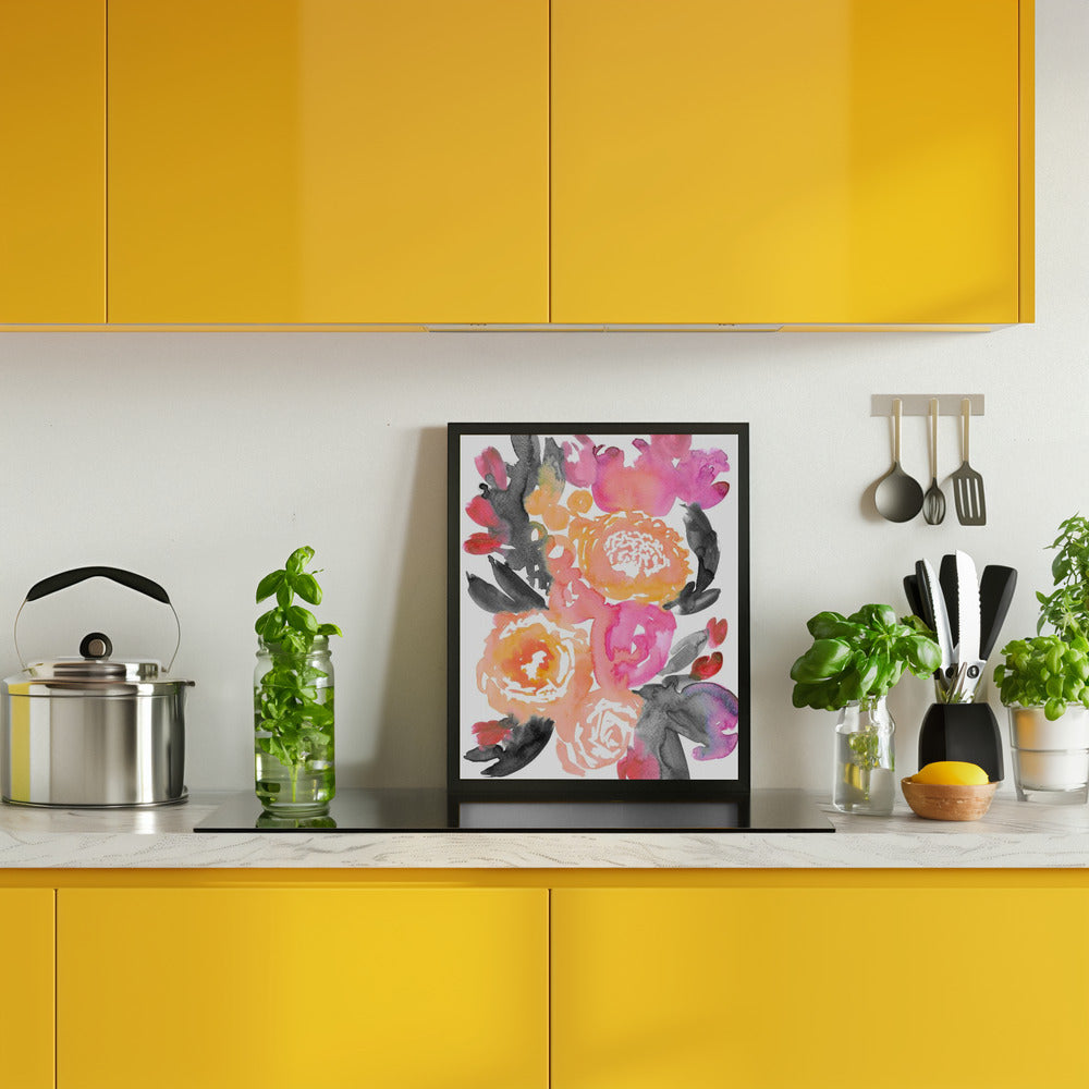 Olympe florals II Poster