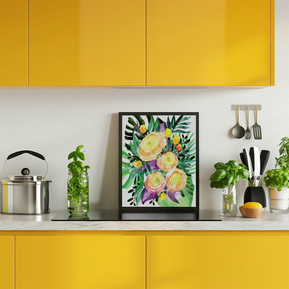 Lola tropical bouquet Poster