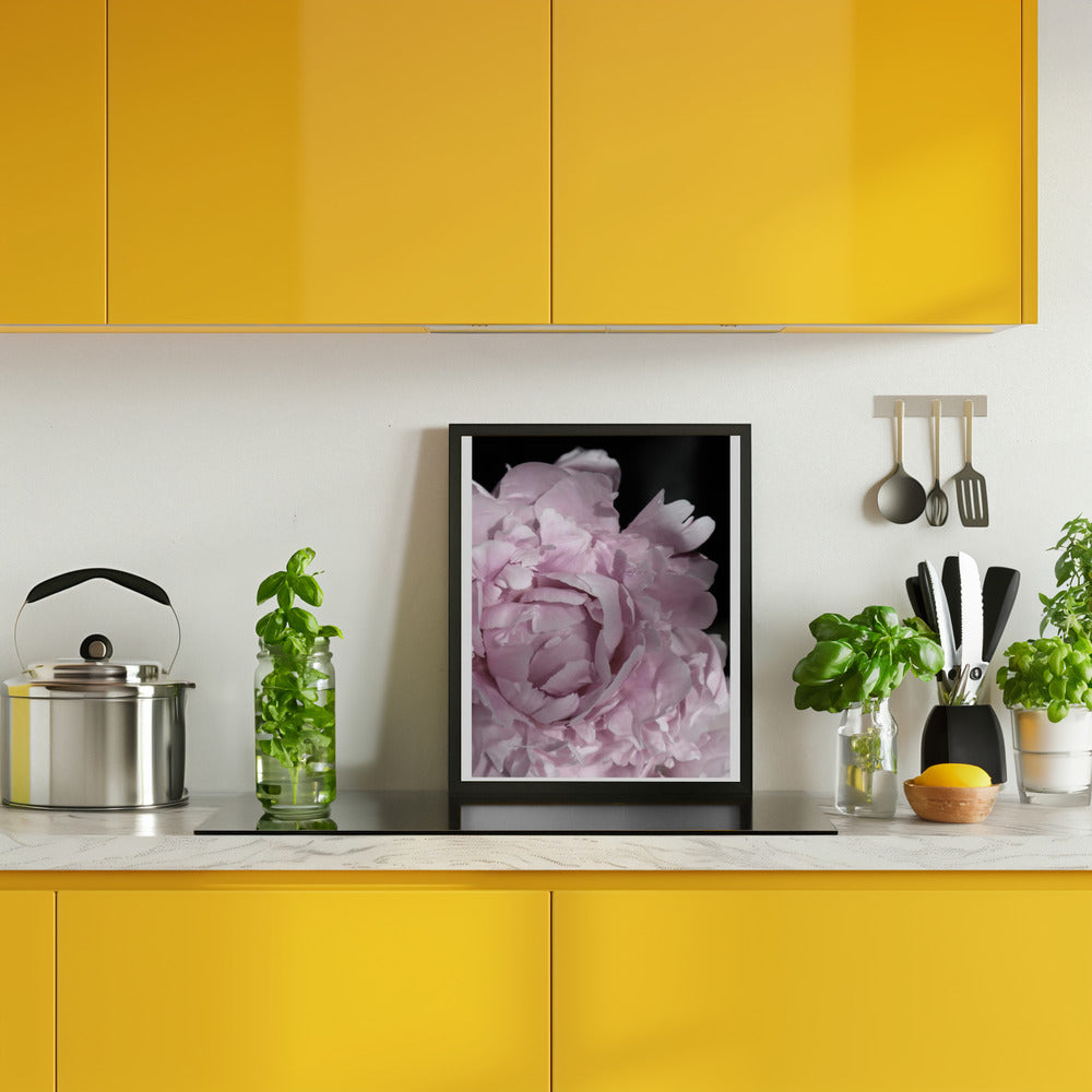 Enjoy the little things peony Poster