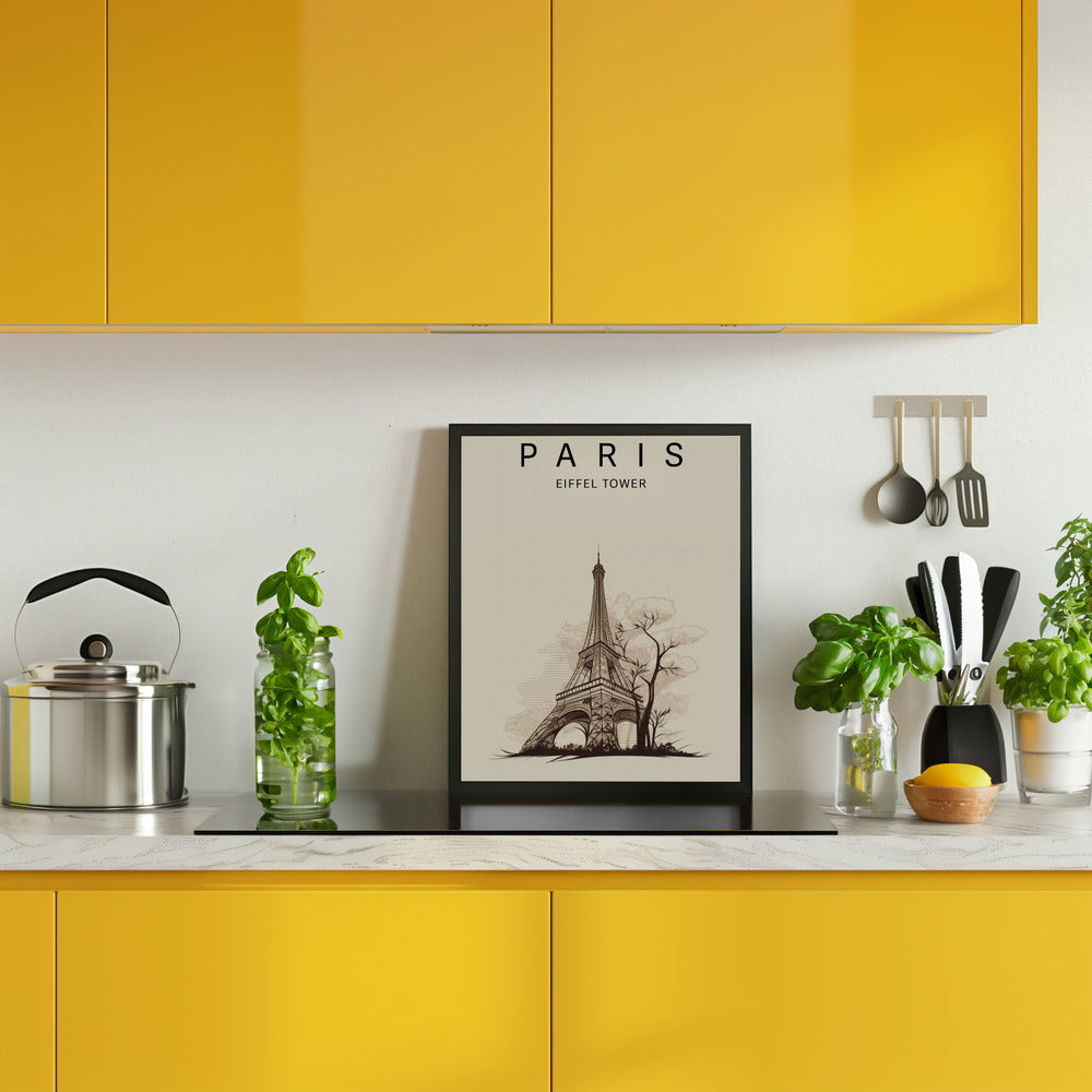 Paris Eiffel Tower Poster