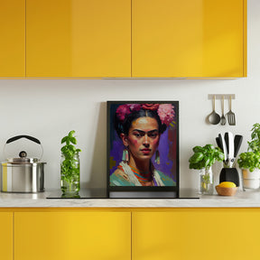 Portrait Of Frida Poster