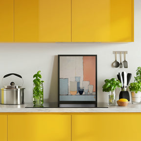 Pastel Still Life Poster