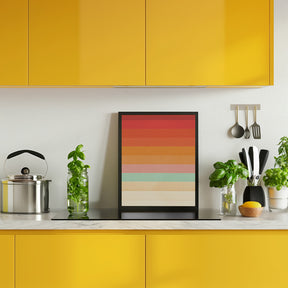 Rainbow Chevrons Poster