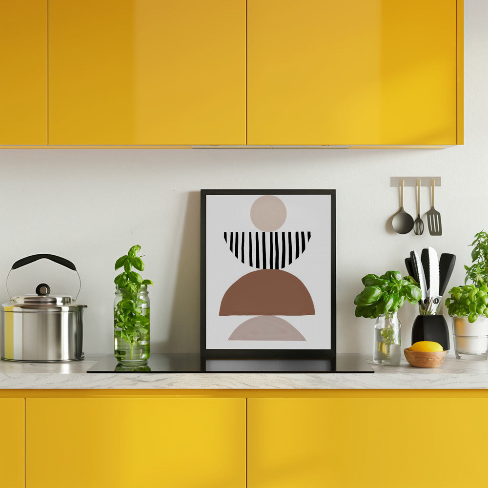 Geometric Abstract Art Poster