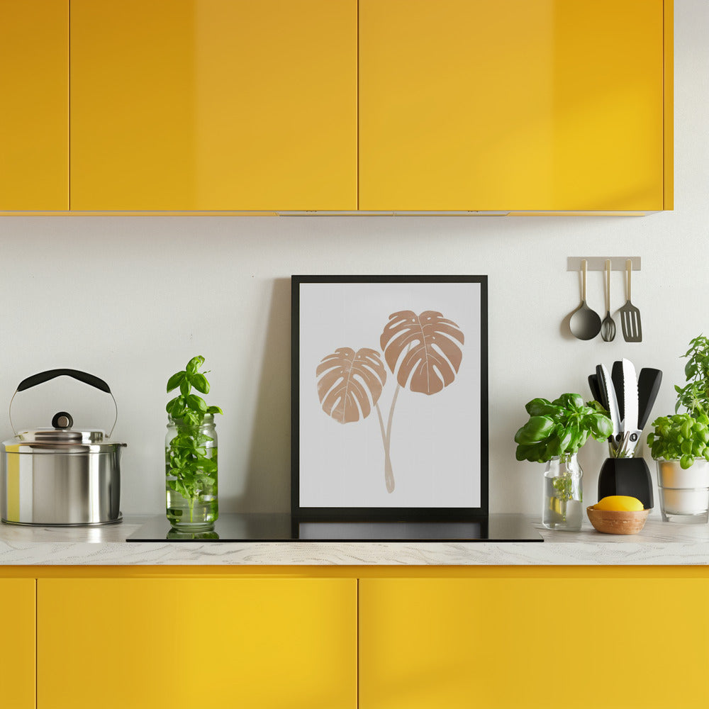 Monstera Plants Poster