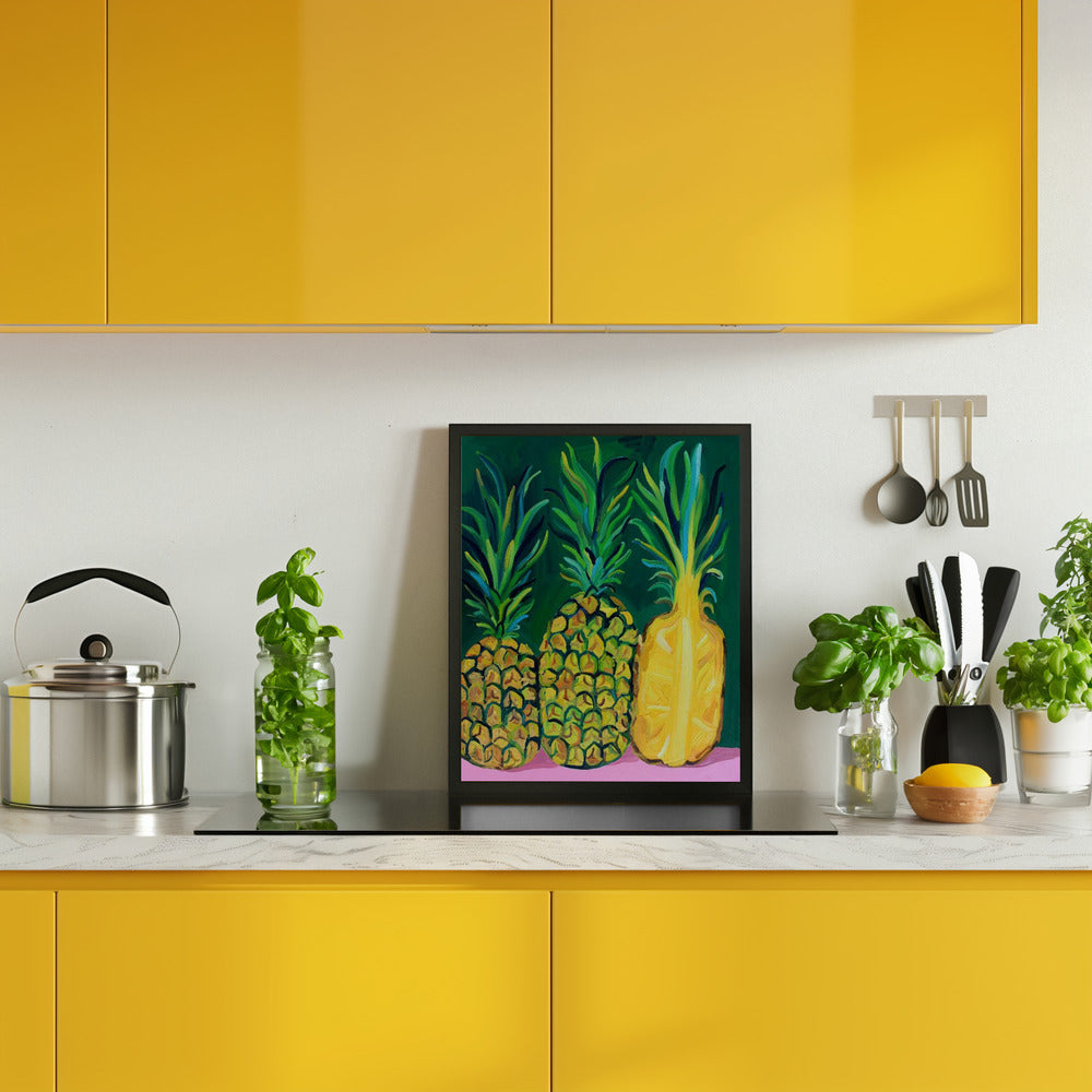 Pineapples Poster