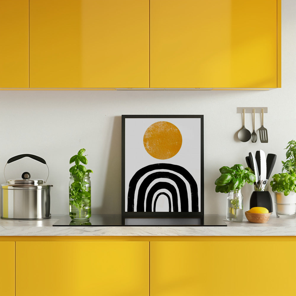 Arch Line Art Poster