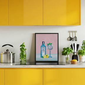 Gin Cocktail Poster