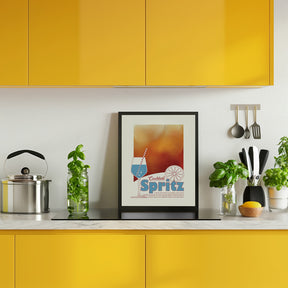 Aperol Spritz print Poster