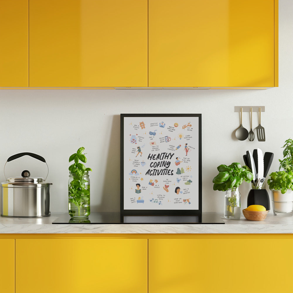 Coping Activities Poster