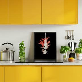 Coral Tree Flower Poster