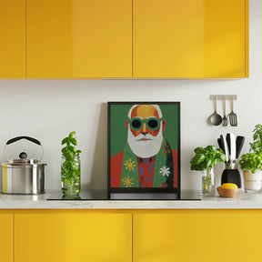 Holiday Santa Poster