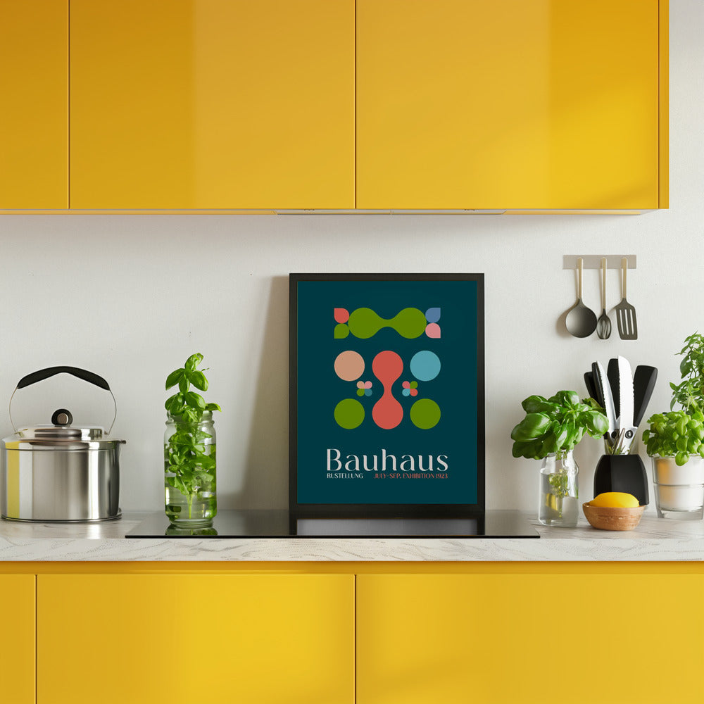 Labutlar Yesil Mavi Poster