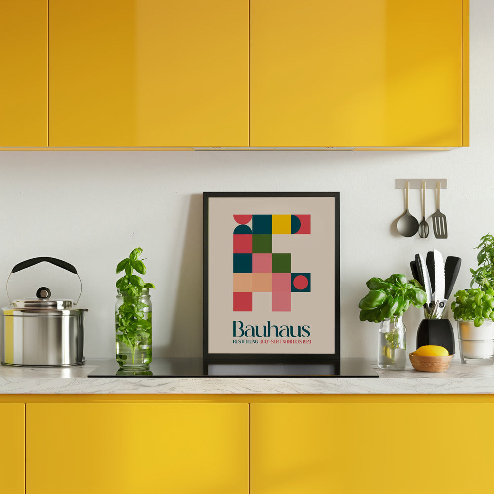 Bauhaus Kutular Poster