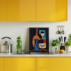 Still Life With Wine Poster