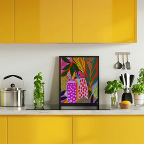 Vases And Botanic Poster