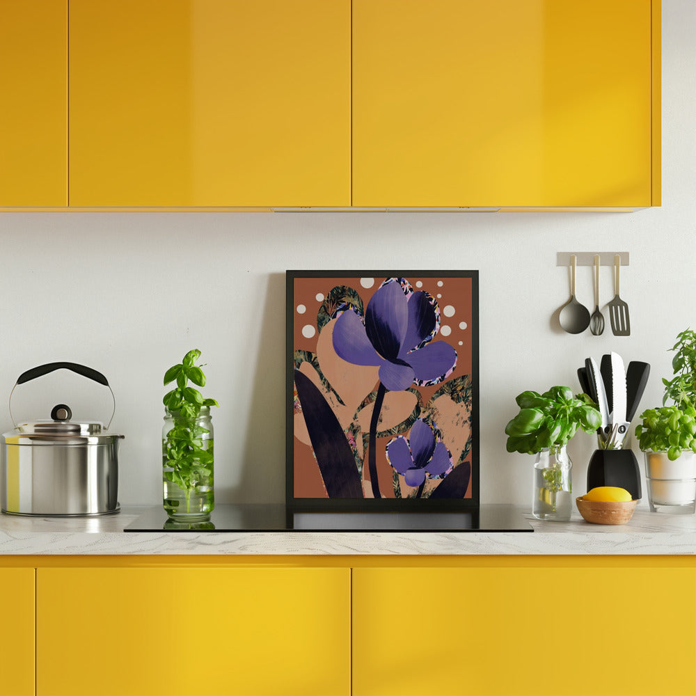 Purple Beauty Poster