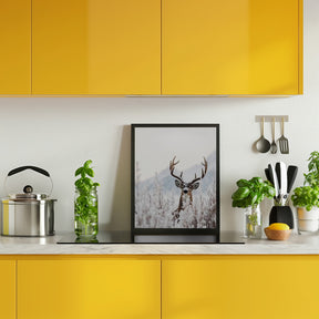 Curious Deer Poster