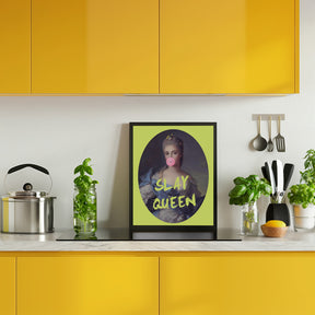 Slayqueenyellow Ratioiso Poster