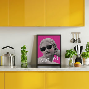 Hot Pink Venus Poster