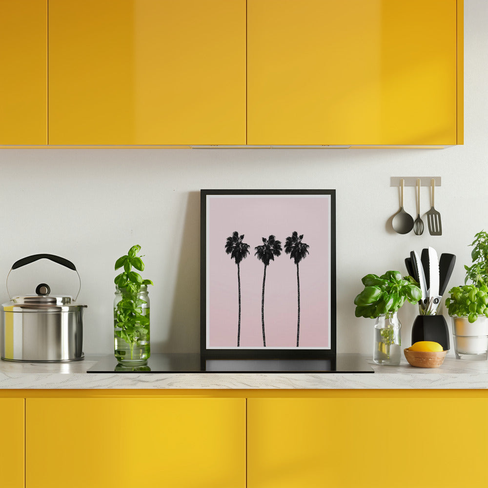 Pinky Palms Poster